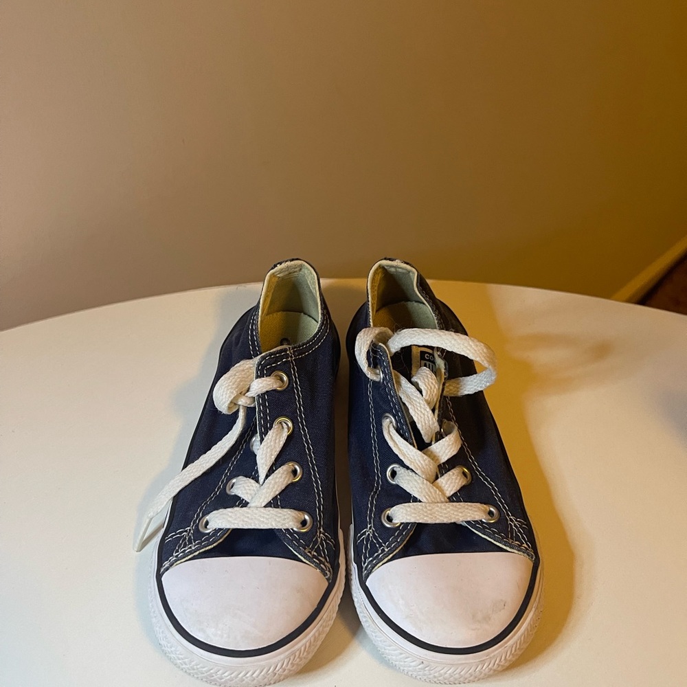Navy converse, gently worn